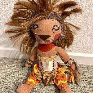 Simba Plus Doll, original from Lion King